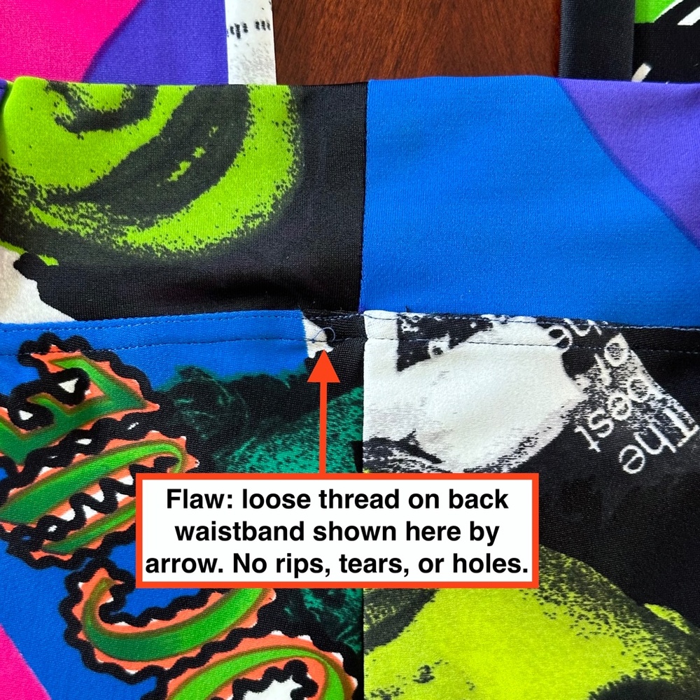 Gianni Versace Couture Vintage Vogue Print Leggings IT 40 / US 4 - Picture 15 of 16